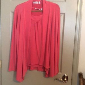 Tank and swing jacket set